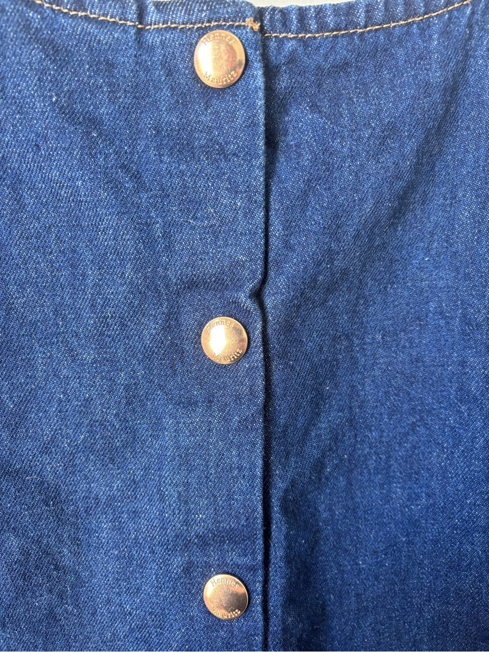 H&M Denim Shift Mini Dress | Size L | Excellent Condition - Picture 4 of 4